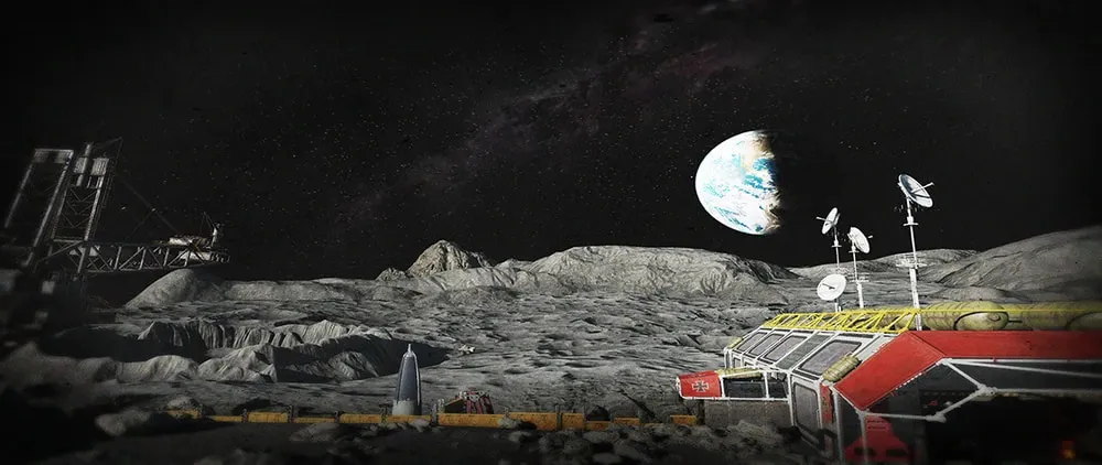 Imagen del mapa Moon de Black Ops III