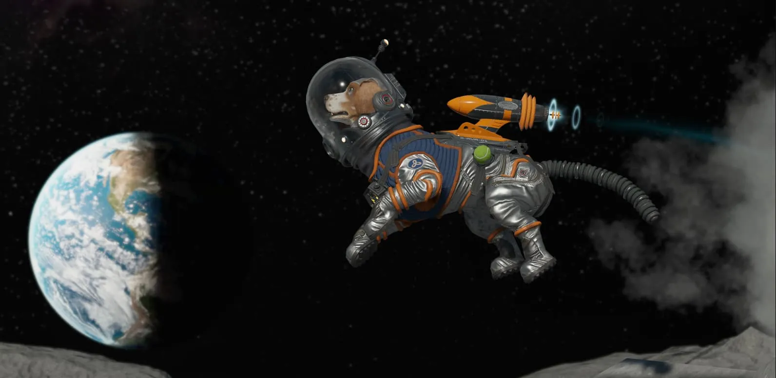 Imagen de la guía Perro Espacial en Moon