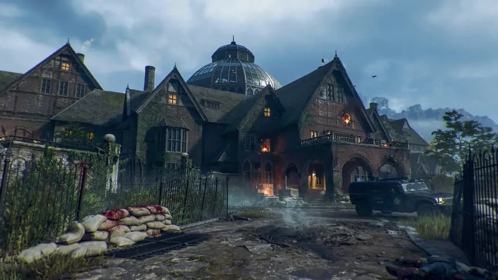 Imagen del mapa Shattered Veil de Black Ops 6