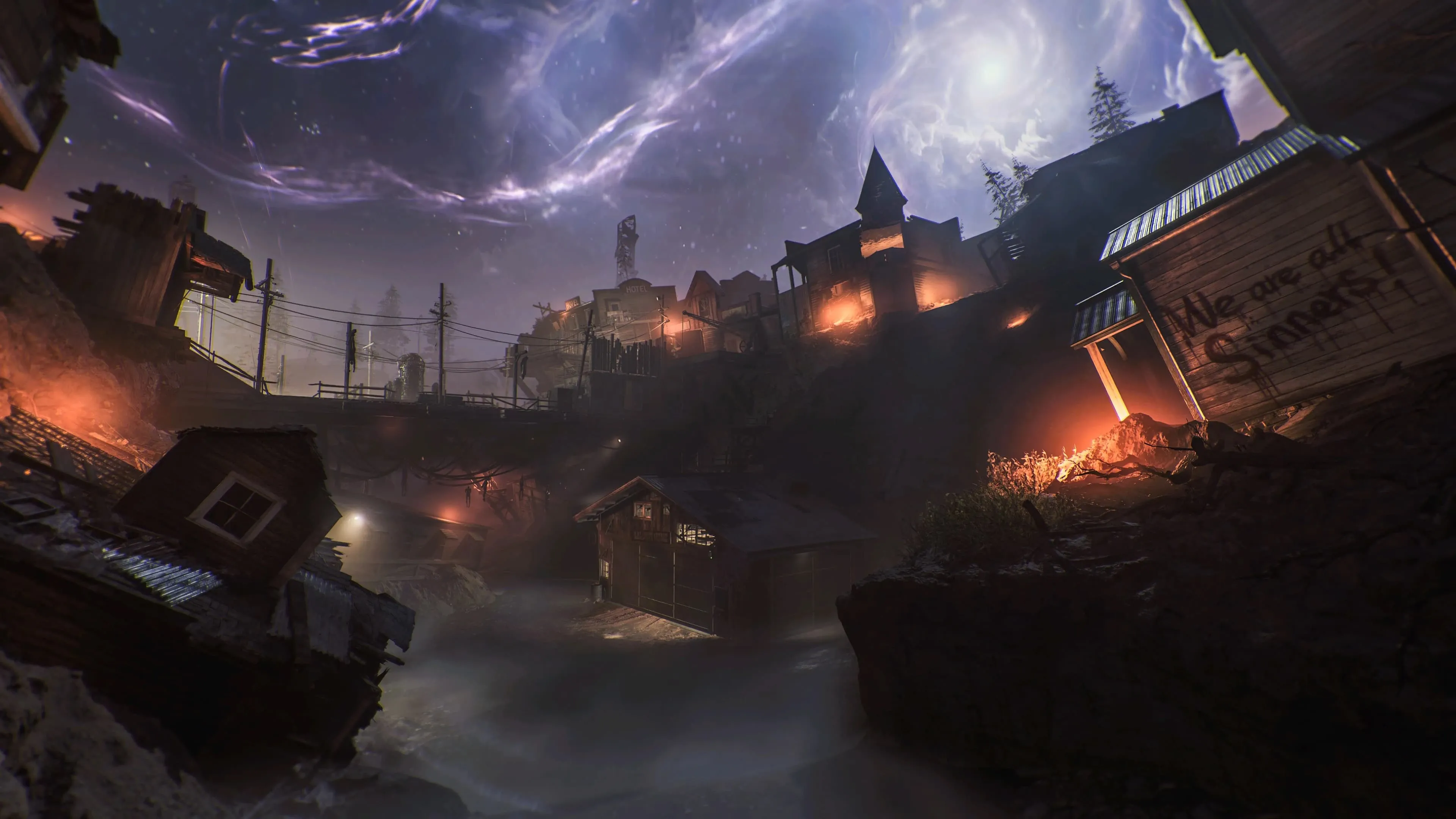 Imagen del mapa Ashes of the Damned de Black Ops 7